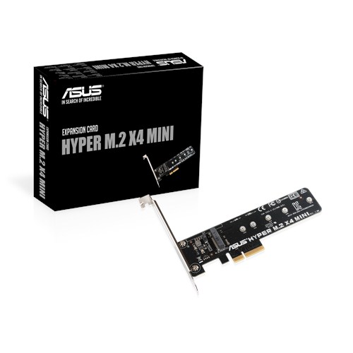 Test adaptateur Asus Hyper M.2 X4 Mini