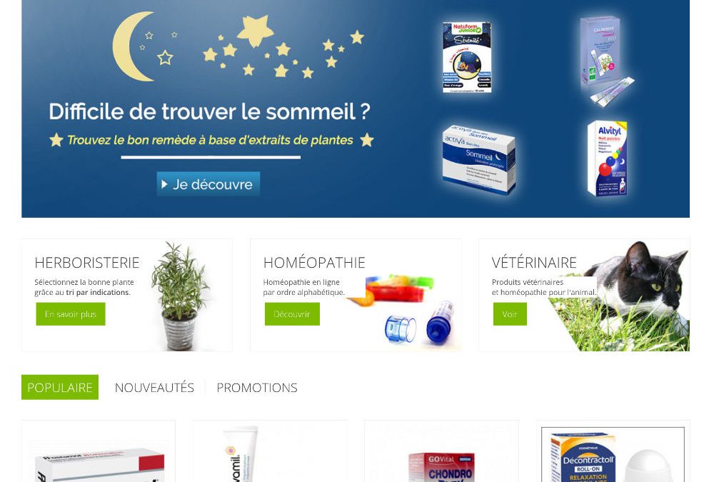 Medicament.com, produits de santé sur internet